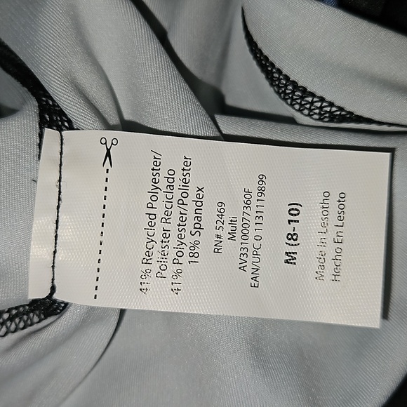 Avia Core Performance Leggings NWT Sz Medium High Rise Pockets - Picture 5 of 5